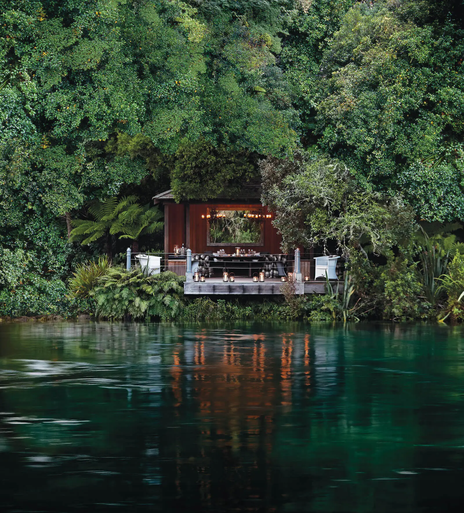 Luxury Huka Lodge Taupo New Zealand